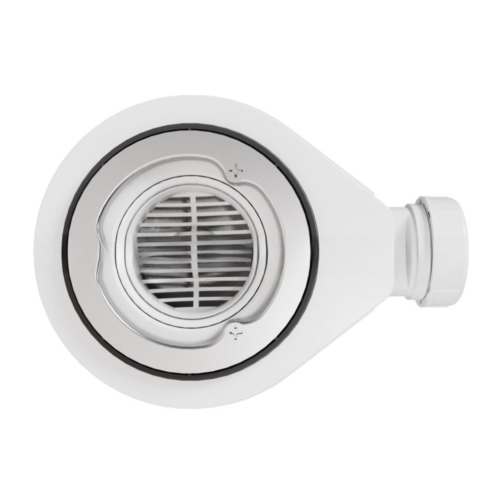 Kit de vidange pour receveur de douche BlissfulAbode à évacuation rapide et filtre amovible