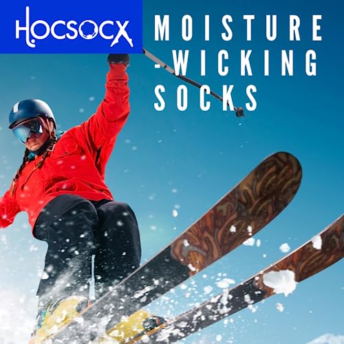 Hocsocx Fair Isle Red Socks Performance Liner Moisture-Wicking Protection for Field Hockey, Ice Hockey, and Soccer3
