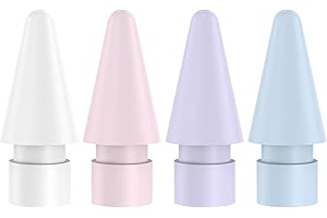 4-Pack Color Replacement Tips for Apple Pencil