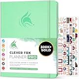 Agenda Clever Fox PRO - Agenda de vie hebdomadaire et mensuel pour augmenter la productivi...