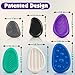 Fidget Toys Adults Sensory Stone: 6 Pack Textured Worry Stone for Autism Kids Calming Down - Fidget Stress Toys for Anxiety Relief - Small Students Prizes Fidget Toys
