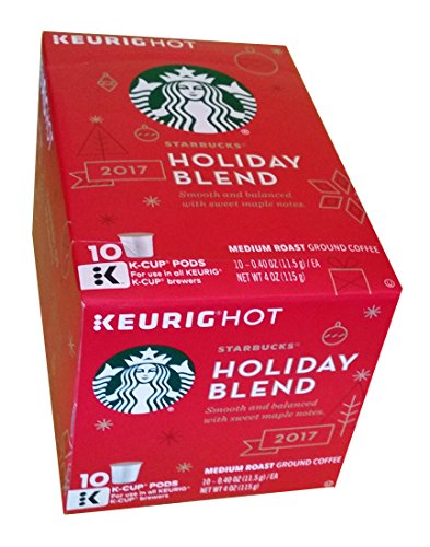 Starbucks Holiday Blend Keurig K-cups (Pack of 10 Cups)