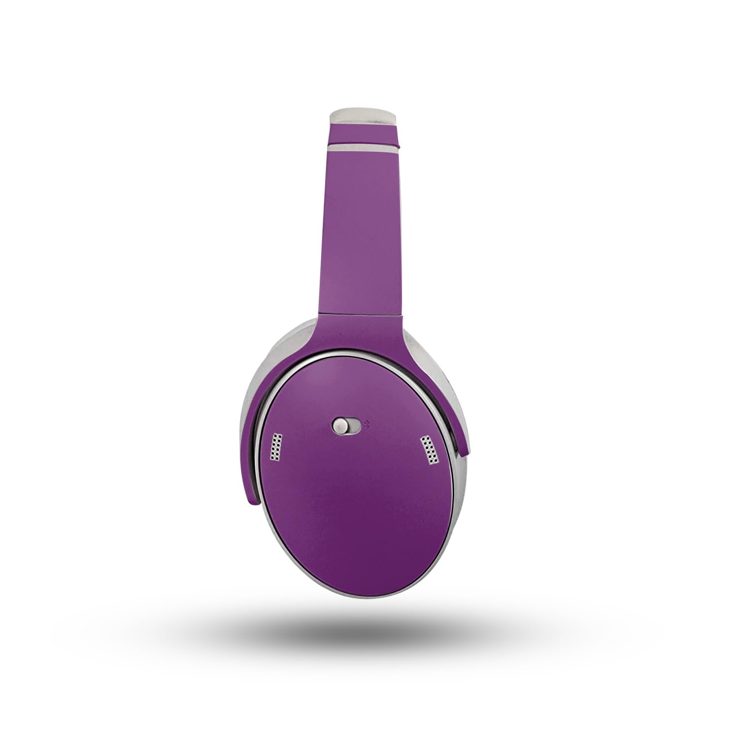 Headphone Skin Compatible with Bose QuietComfort Headphones (2023) - Solid Purple - Premium 3M Vinyl Protective Wrap Decal Cover - Easy to Apply |