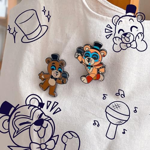 Image of Youtooz Five Nights At Freddy's Pin, Official Licensed FNAF Pins, Collectors FNAF Pin Collection Includes Pin By Youtooz Five Nights At Freddy's Collection