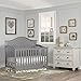 Dream On Me Ella 5-in-1 Full Size Convertible Crib in Storm Grey, Greenguard Gold Certified