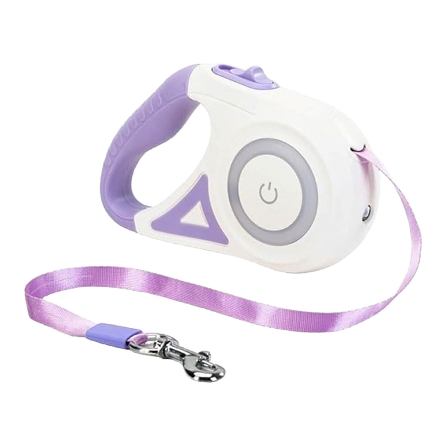 Best Dog Supplies Luminous Retractable Dog Leash with Front Safety Led Light - 360°Tangle-Free Training Leash for Ultimum Freedom with Anti Slip