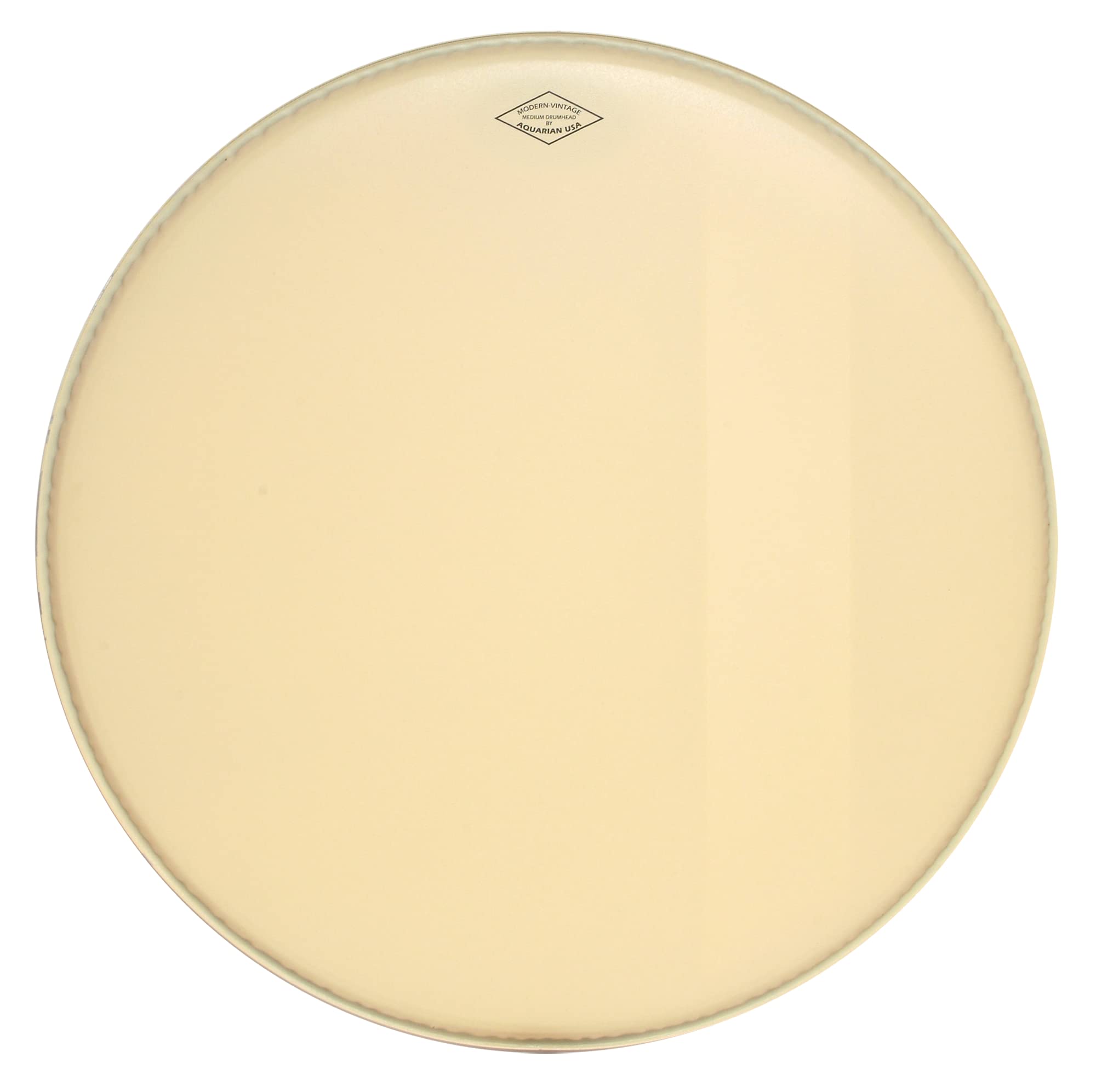 Aquarian MOTC-K22 Modern Vintage Series - 22 inch Bass Drumhead - Cream