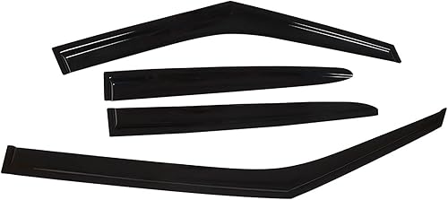 Miniatura 2 de Viseras laterales para ventana de ventilación, protección contra el sol, viento, lluvia, deflectores, montaje exterior, repuesto para Veloster