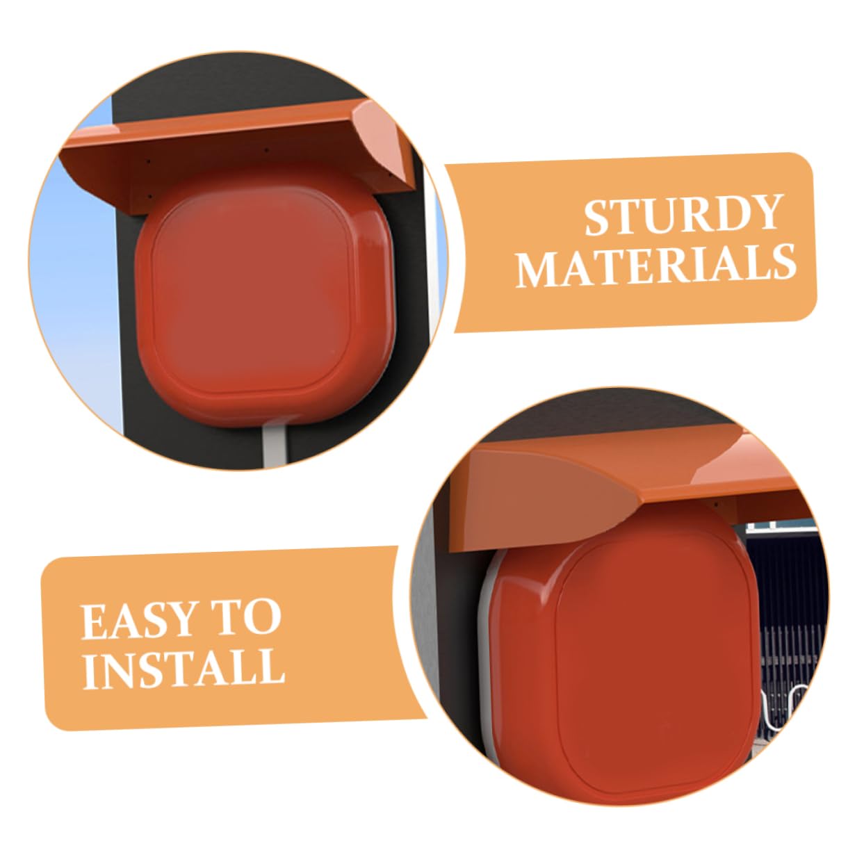 Mipcase Protezione Ricarica e Plastica Resistente per Arancione in Stazioni Elettrica Copertura Antipolvere Antipioggia Colonnina di Auto All'aperto Parcheggi Pubblici