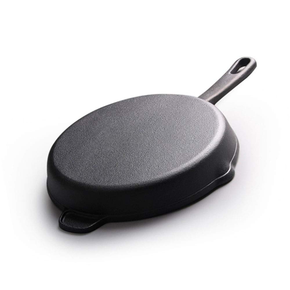 Poêle à Frire en Fonte Poêle à Steak Poêle à Frire en Fonte Non revêtue