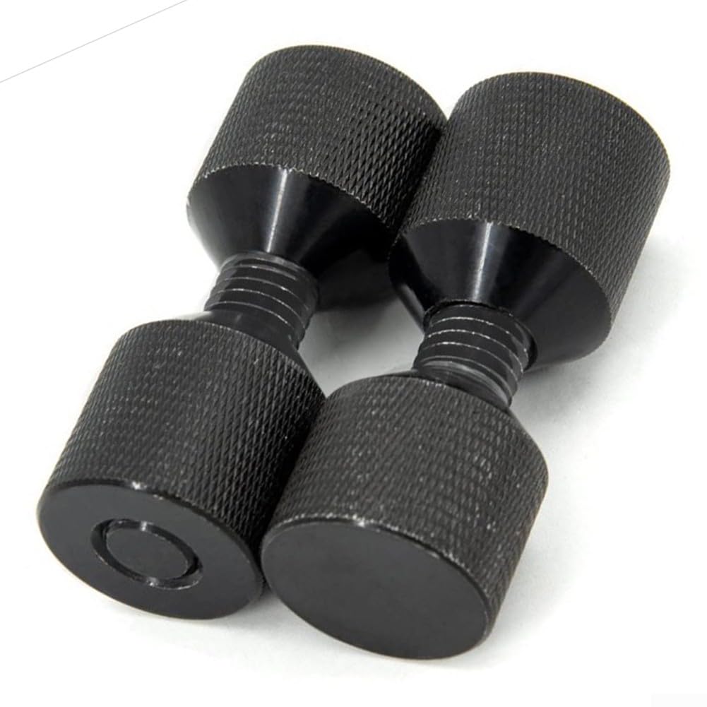 Outil d'alignement de bride en aluminium, design ergonomique, anodisé noir pour un alignement parfait des canalisations