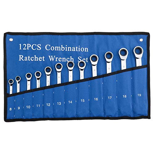 Set di chiavi miste combinate con cricchetto 8-19