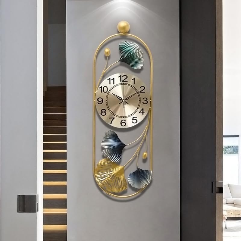 Premium Decor HUB Metal Wall Clock- for Home Decor This Handcrafted Wall Clock for Living Room, Bedroom,Drawing Room,Kitchen,with Silent Clock no More tick-Tock Quartz Mechanism (B0DGF88V67) Amazon Price History, Amazon Price Tracker