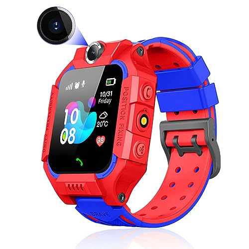 Smartwatch, Wireless Sebami Reloj Inteligente Niño, Smartwatch Niños Teléfono Infantil con Llamadas, Cámara, Juegos, calculadora,Reloj Infantil Teléfono Digital, Regalos para...