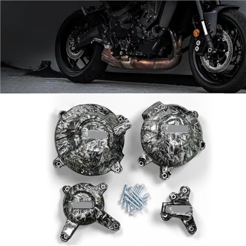 Cubierta motor protector para mitigar daños por caídas de moto 2
