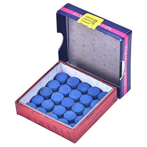 Alomejor 50 Stücke Billard Queue Spitzen Kunststoff Pool Billard Queue Tipps Ersatz Cover