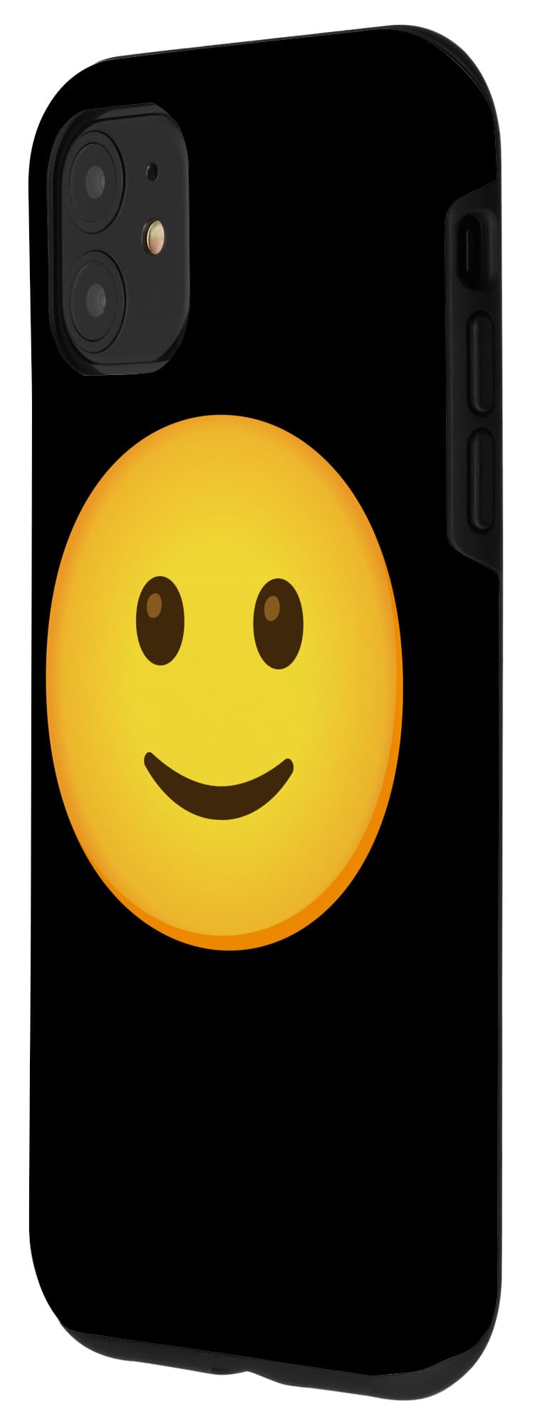 Amazon.com: Emoticon Slightly Smiling Face Slightly Happy Case for