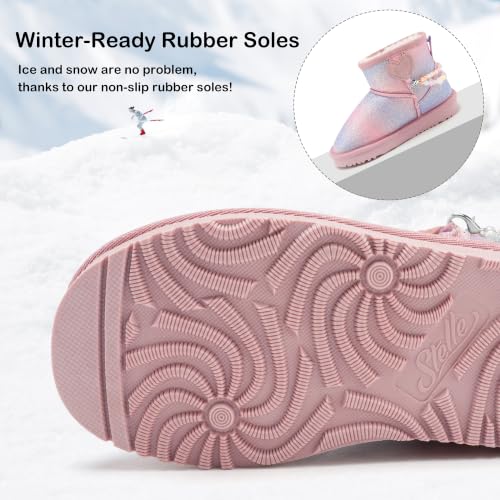 Image of Stelle Girls Winter Boots Warm Fur Lined Snow Boots