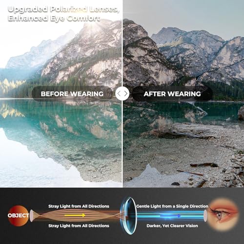 DADA-PRO Polarized Sunglasses Men Sport Driving Sun Glasses Ultralight Al-Mg Mirrored Shades UV400 Protection4