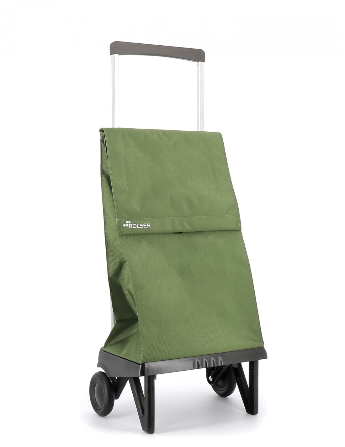 Carrello Portaspesa Rolser Plegamatic MF Pieghevole 2 Ruote - Kaki