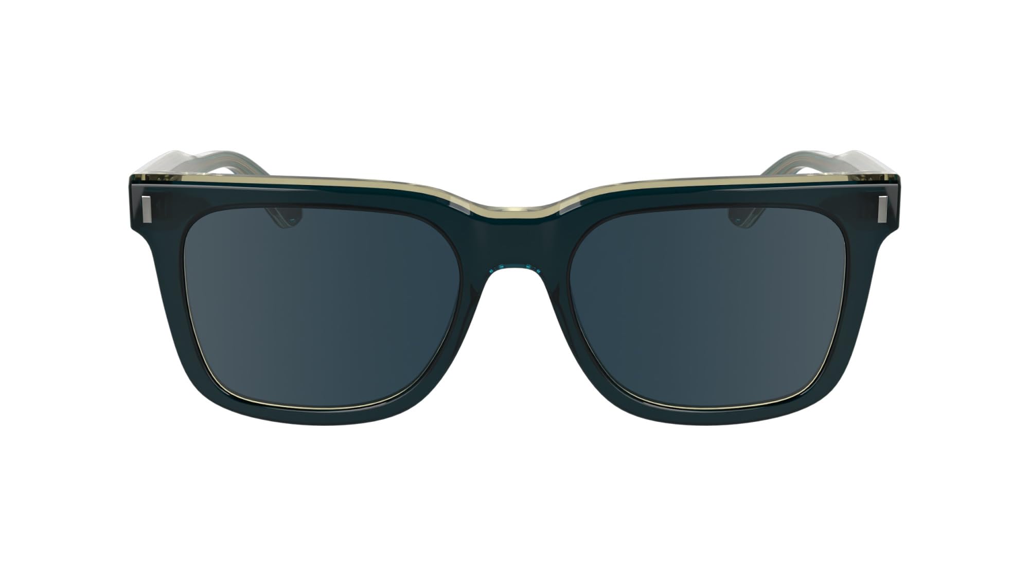 Calvin Klein Men's Sunglasses CK24536S - Petrol/Smoke with Solid Blue Lens