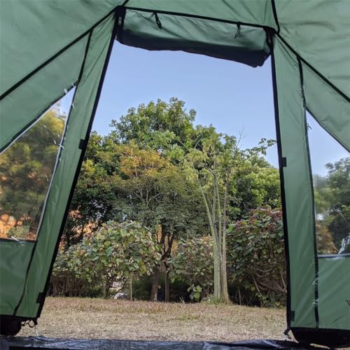 Carpa para camping individual rápida color gris miniatura 2