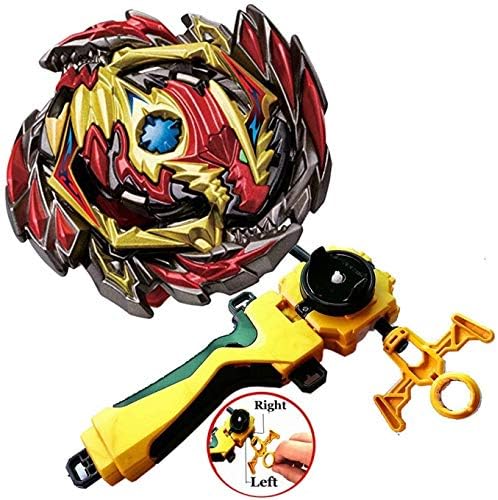 Bey Battle Evolution Blade Turbo God Bay B-145 DX Booster Benome Diabolos.Vn.Bl Gyro Starter Set Gold Lr Launcher Grip Kit Batting Top Games