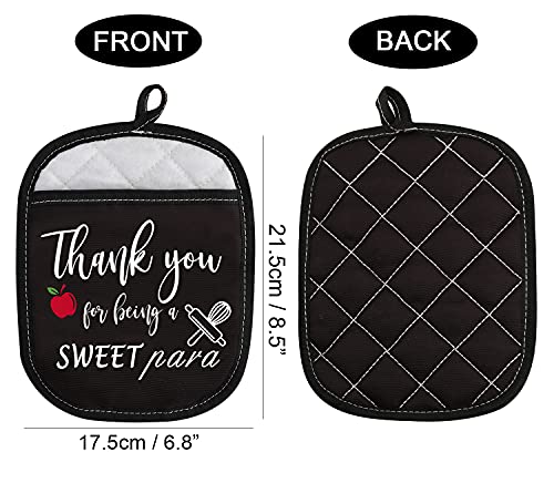 Paraprofessional Appreciation Gift Thank You For Being A Sweet Para Oven Pads Pot Holder With Pocket (Sweet Para) #TOP1