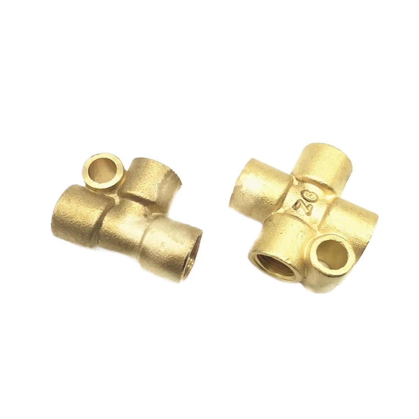 Bloque de aceite M10x1 de 4 vías para tubo de freno y circuito hidráulico automotriz