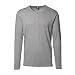 Produktbild ID Langarmshirt mit Knopfleiste (XL, Grau-meliert)