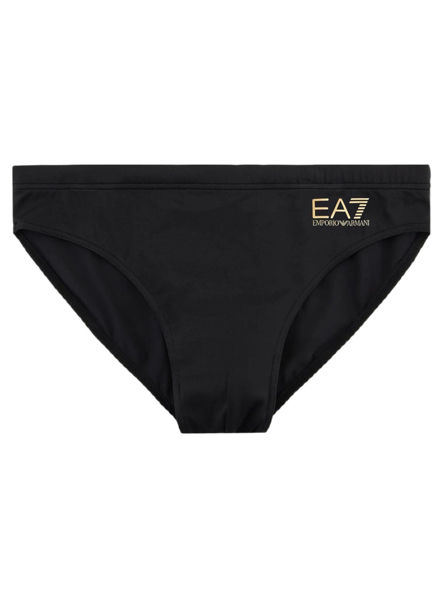 Emporio Armani EA7 Costume da Bagno Slip con Logo ASV (Black) 46