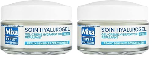 Crème Visage Gel Hydratant Intensif Peau Sensible Mixa Le Pot De 50ml - vue 10