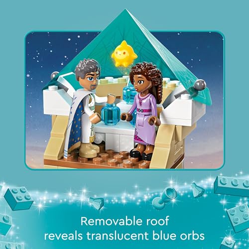 LEGO Disney Wish: King Magnifico’s Castle 43224 Building Toy Set, A Collectible Set for Kids Ages 7 and up to Play Out Favorite Scenes from The Disney Movie, Inspire Pretend Play Within The Palace - image 4
