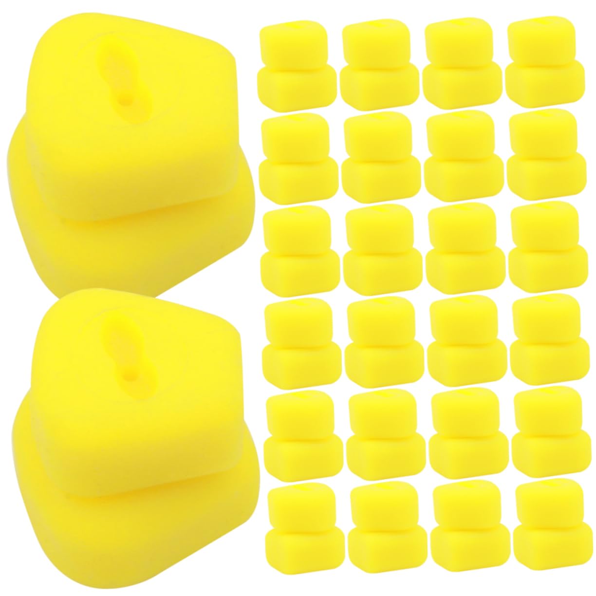 Happyyami 200pièces Leurres De Artificiels Maïs pour Eau Douce Et Salée Appâts Simulés Lifelike Résistants Aux Morsures Faciles à Transporter