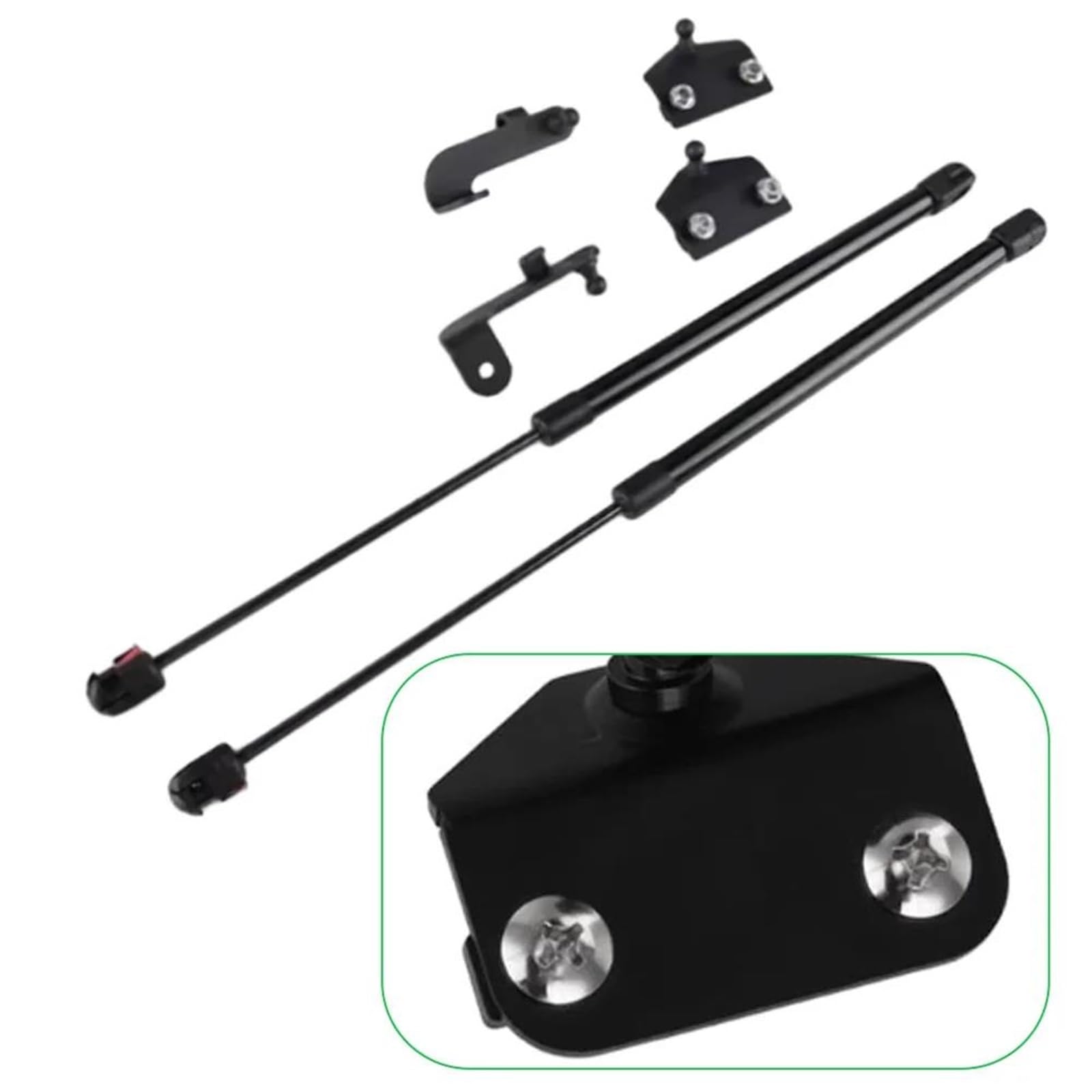 Molla a Gas Cofano Motore Per Jeep Per Gladiator JT 2020-2024/ Per Wrangler JL 2018-2024 Cofano anteriore Ammortizzatore a gas Supporto sollevamento Asta idraulica a molla