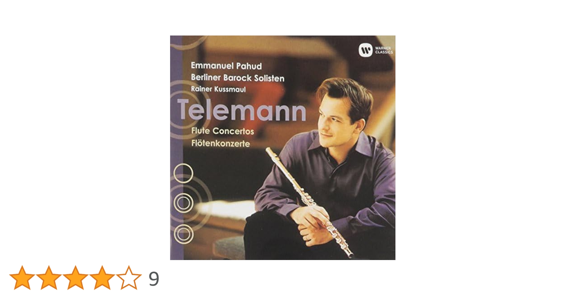 Amazon.co.jp: テレマン:フルート協奏曲集: ミュージック