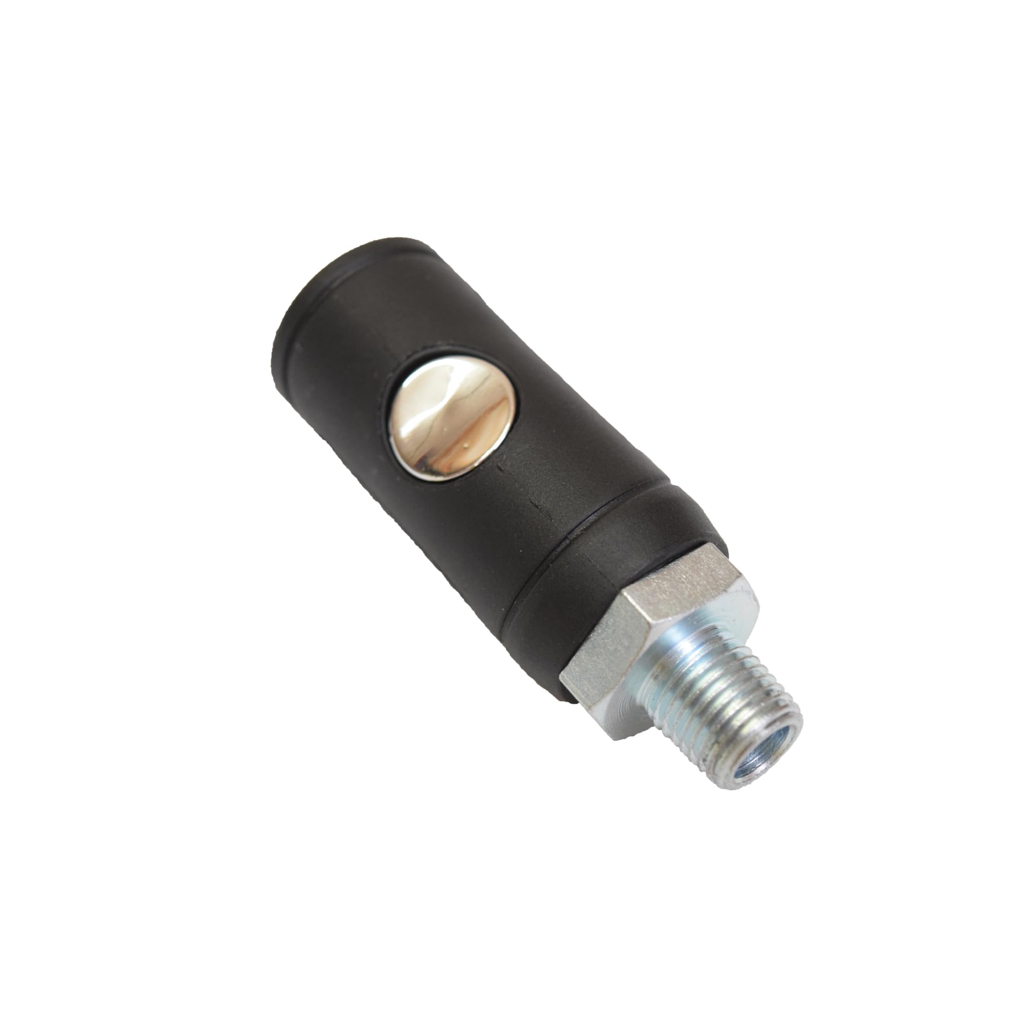 Rapidair K7221 Coupleur rapide avec bouton poussoir 1/4" mâle NPT Noir