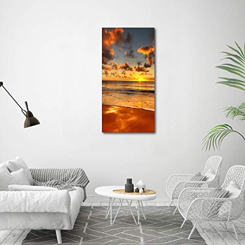 Image Tableau Photo Décorative Paysage Plage Australienne Impression sur Verre 60x120 - 4
