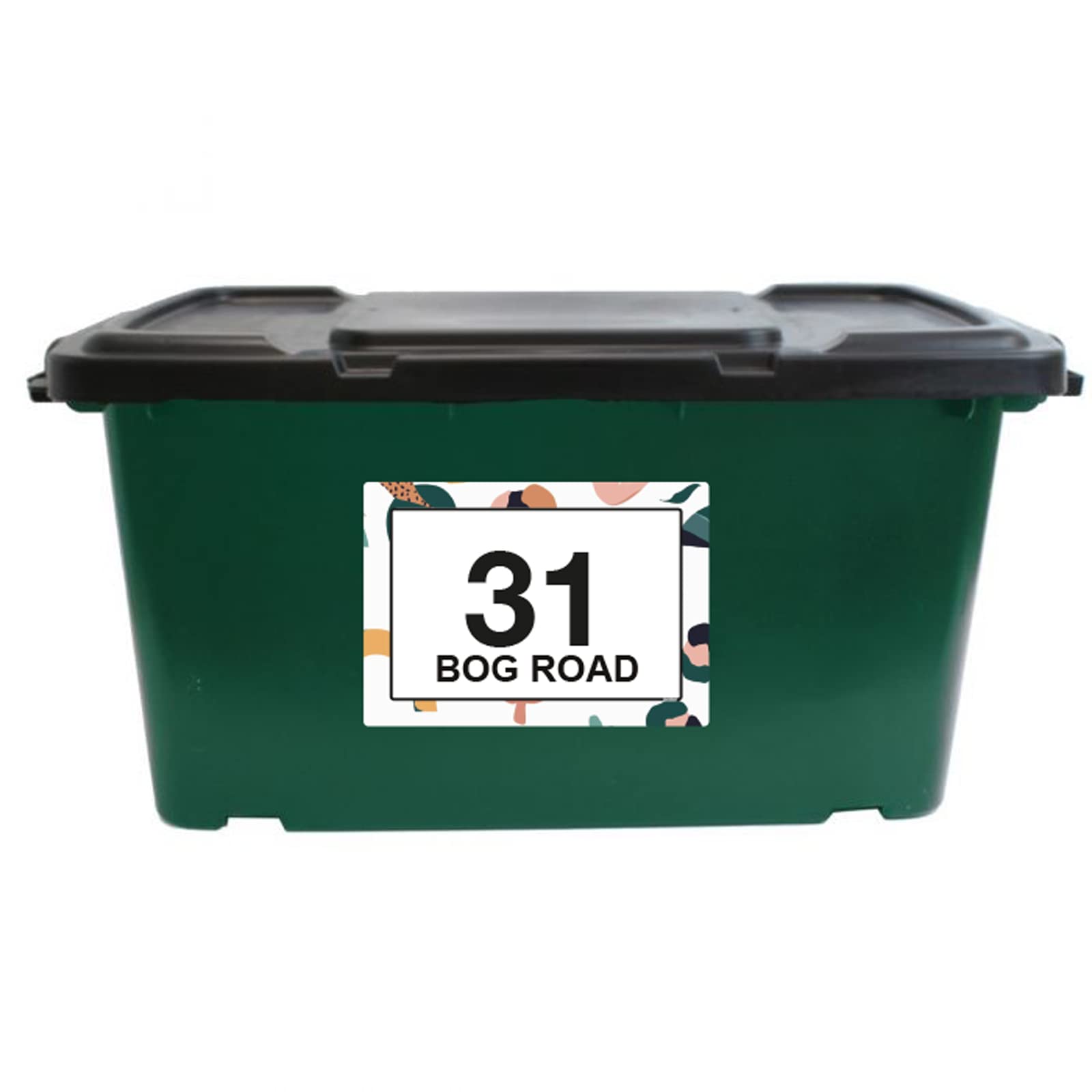 Pegatina Redonda Número 18 En Un Círculo | Zazzle.es