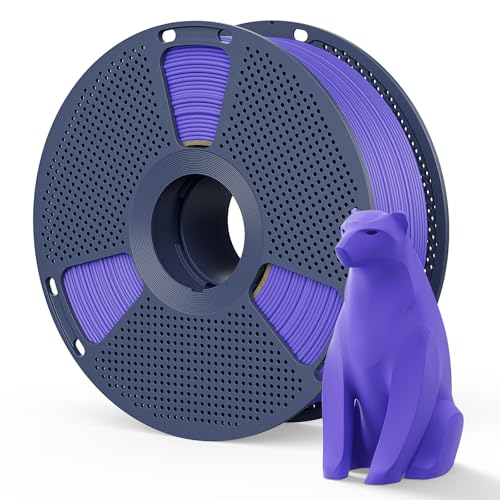 Image of SUNLU Matte PLA Filament 1.75mm, 1KG (2.2LBS), Lavender Purple | Smooth Matte Finish, Less Brittle, Reduced Layer Line Appearance, 3D Printer Filament
