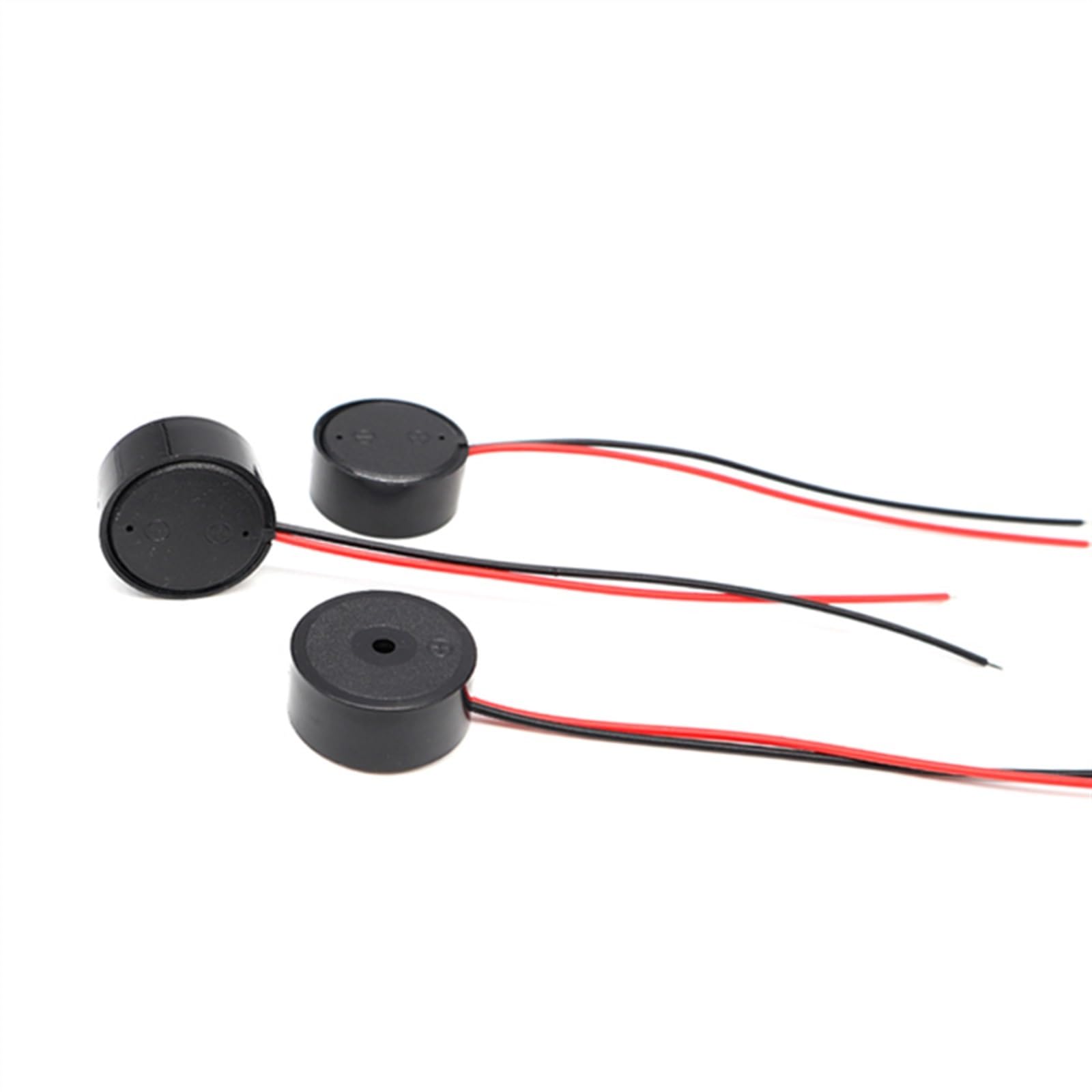 WUZDPRCJ 50pcs 2310 Active piezoelectric Lead Buzzer 23 * 10MM DC3-24V DC Alarm Buzzer with Wire