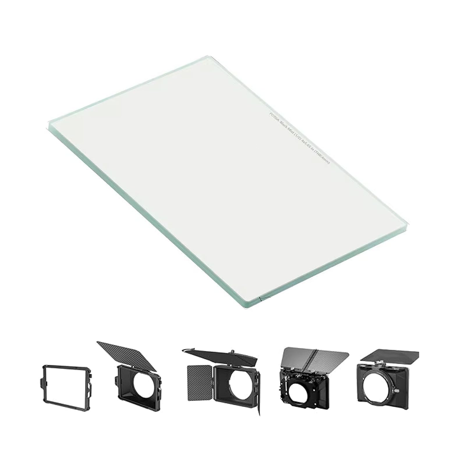 4 X 5,65 Zoll Matte Box Quadratischer UV-Filter, Mehrfach Beschichteter Kino-Neutraldichtefilter, HD-Kinoschutzfilter aus Optischem Glas, Kompatibel mit und Anderen