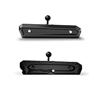 Vista 3 de Qanba Q7 Obsidian 2 Joystick con cable para PlayStation 5/4 y PC