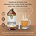 Portland Syrups - Caffeinated Simple Syrup - Premium Beverage Concentrate for a Boost of Clean Energy - Add to Soda, Cocktails, Tea, Coffee Drinks, and More - 12 oz with 24 Servings (Pack of 2)