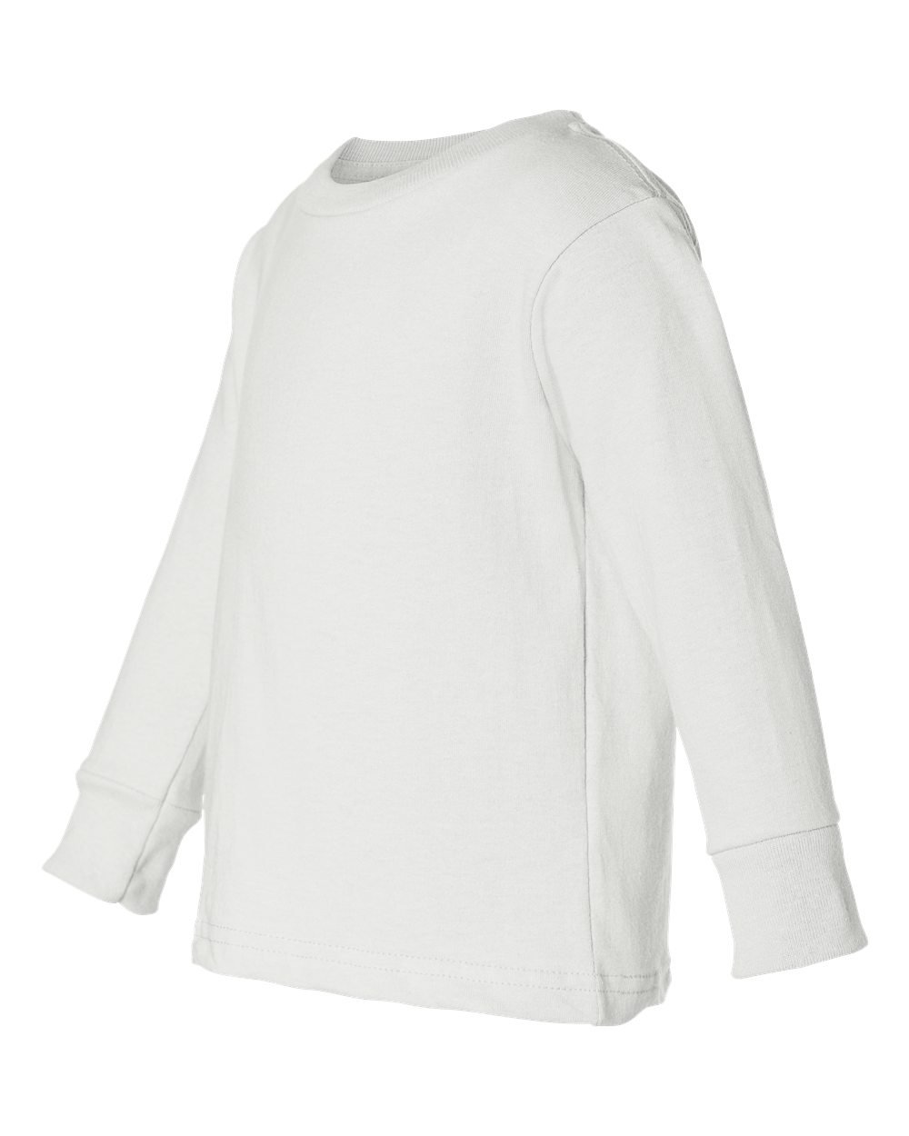 RABBIT SKINS 5.5 oz. Jersey Long-Sleeve T-Shirt (3311) White, 4T