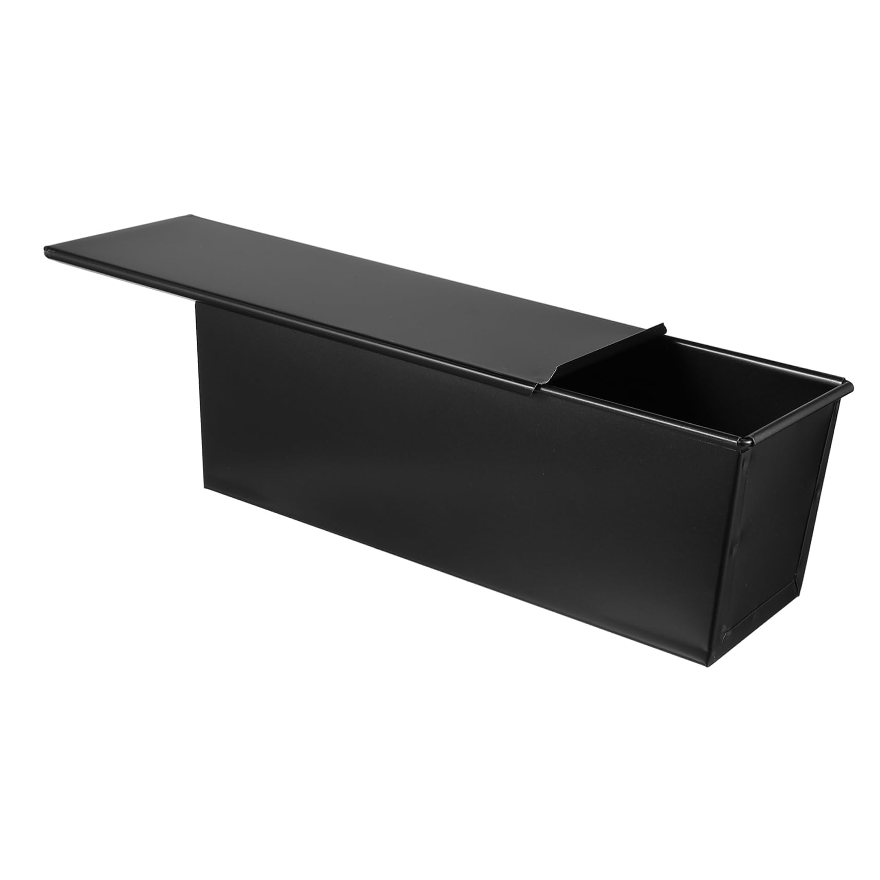 Cabilock 5fori Stampo per Pancarre con Coperchio in Inossidabile Teglia da Forno Antiaderente per Pane Fatto in Casa e Toast Design Versatile con Coperchio per Conservare Umidità