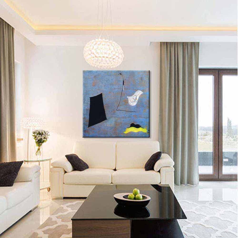 ぷーやん＊ジョアン ミロ コンポジション アート 額縁 インテリア Amazon.co.jp: ジョアン・ミロ《コンポジション1》 アートフレーム