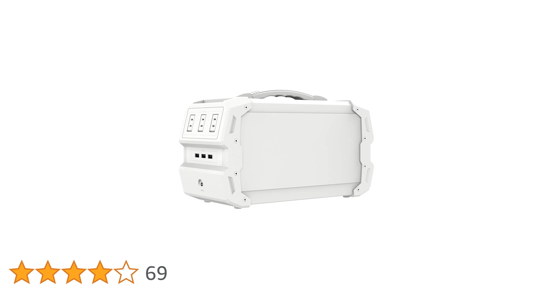 LACITA ポータブル電源 CITAEB-01 ホワイト ポータブル電源 小型 大容量444Wh 出力400W 電気毛布 おしゃれ