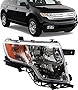UPPARTS Headlight Assembly For 2007 2008 2009 2010 Ford Edge SE SEL Limited - Fits Passenger Side - Halogen Headlamp Assembly Including Bulb, Housing, Lens