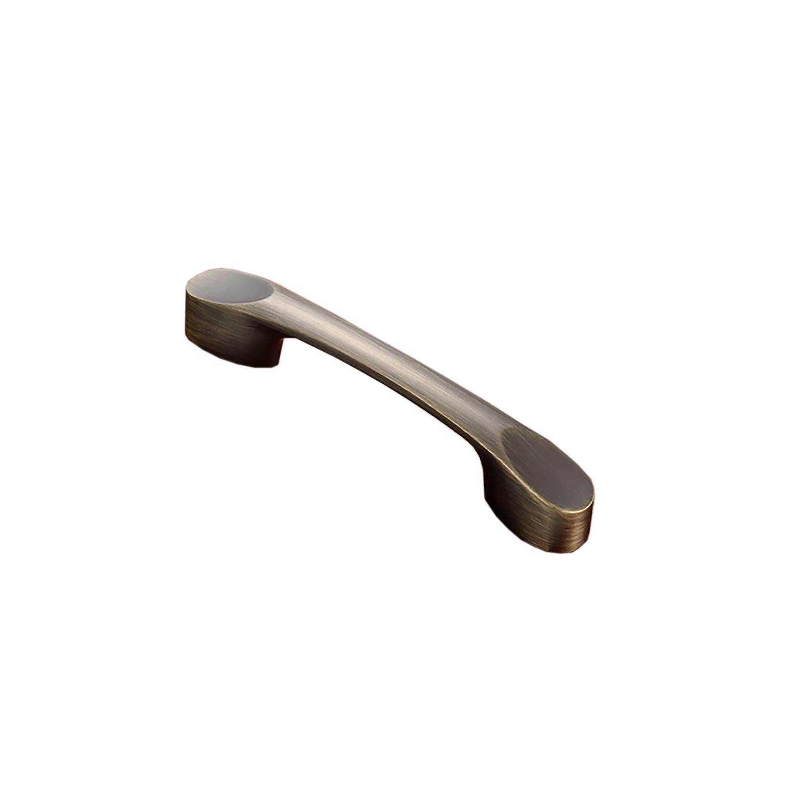 Tooldo Antique Bronze 5 Pack Zinc Alloy Cabinet Handles Vintage Kitchen Cupboard Drawer Door Cabinet Pulls Furniture Pull Handle Hole Center 64Mm